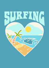 I LOVE SURFING

