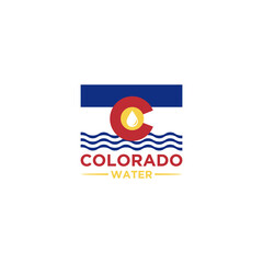 Colorado Water Logo Sign Design