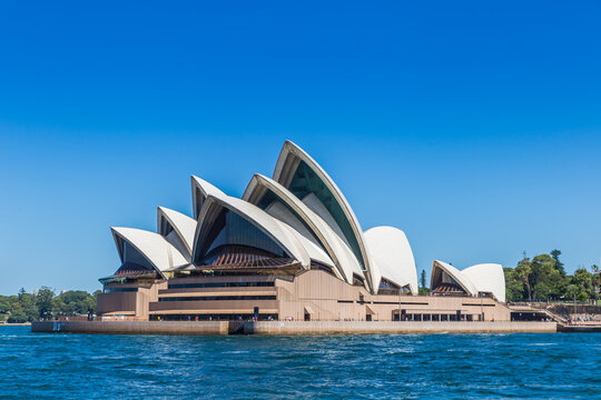 Sydney, Australia &ndash; December 26, 2021: Sydney Opera House seen from Circular Quay, New South Wales
