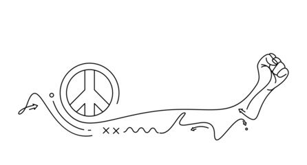 Stop the War Russia vs Ukraine Poster.