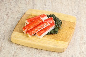 Crab stick fish surimi snack