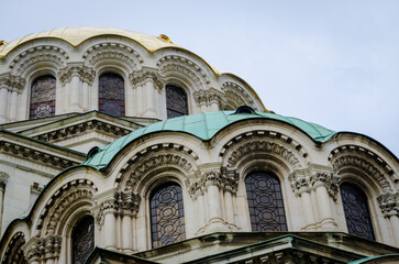 Fototapeta na wymiar Alexander Nevsky Cathedral in Sofia. Bulgaria