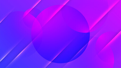 Abstract colorful pink purple shapes presentation background. Gradient dynamic lines background. Modern mosaic blue orange Colorful geometric design background