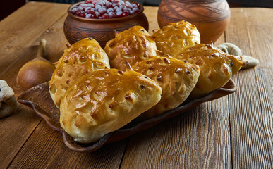 Children's pies figurines hedgehogs