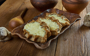 Karelian pasty with potatoes