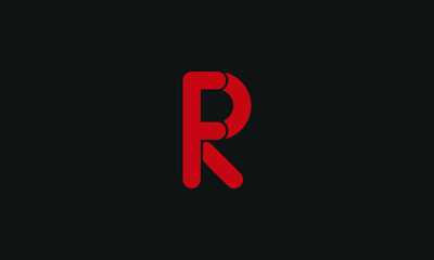 Alphabet letter icon logo R