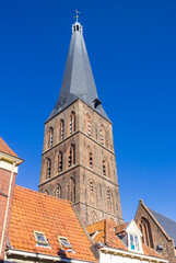 Obraz premium Tower of the historic St. Janskerk church in Zutphen, Netherlands
