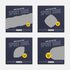 Social Media Banner, Banner, Sports, Shoe, Marketing, Shop