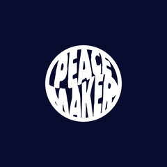 Peace symbol, sign, Vector illustration