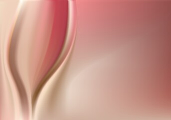 pink silk abstract background with soft folds
