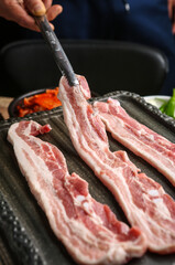 삼겹살  Pork belly