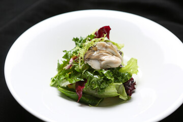This is a chicken salad among the hotel course dishes.