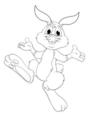 Easter Bunny Cartoon Rabbit Illustration