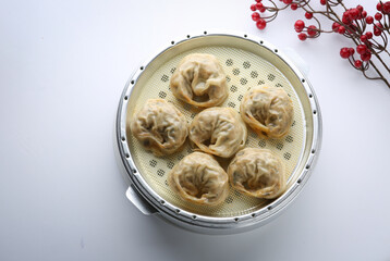 Meat dumplings. 고기만두