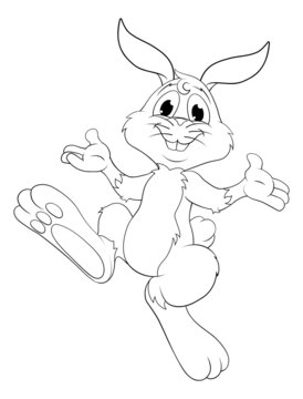 recommend clip art: Easter Bunny Cartoon Rabbit Illustration