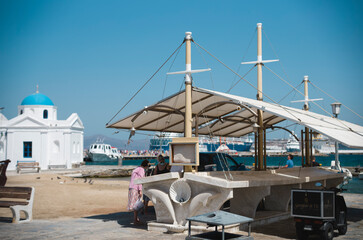 Cycladic architecture amazing panoramic views of the Aegean sea, visit Mykonos Little Venice or Mykonos Town’s historic experience ancient history, different flavors, and relaxation