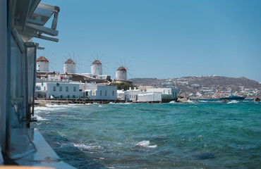 Visiting Greek island is a trip offer sights coastline epic views over Mykonos Town, its colourful boat filled port and the island’s famous five windmills