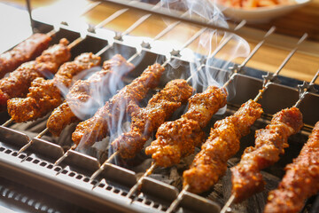 Lamb skewers 양꼬치