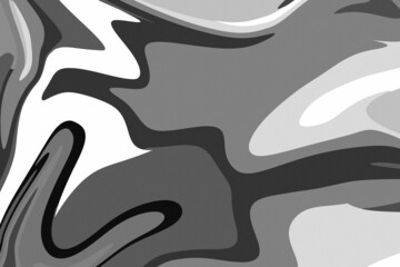 Flat groovy psychedelic background. Wallpaper abstract hand drawn.