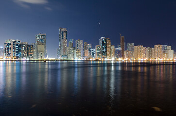 Fototapeta na wymiar Sharjah Corniche
