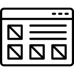 Wireframe Icon