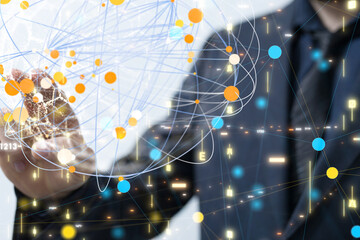 Futuristic wave, Futuristic data stream