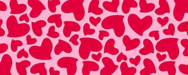 love background with hearts