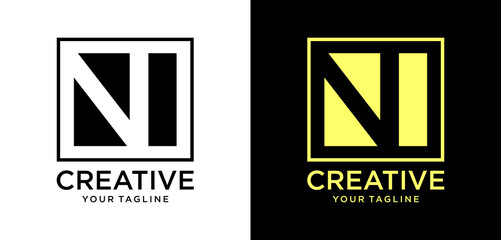 letter N design inspiration