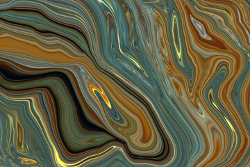 Marble ink colorful. Brown marble pattern texture abstract background. can be used for background or wallpaper