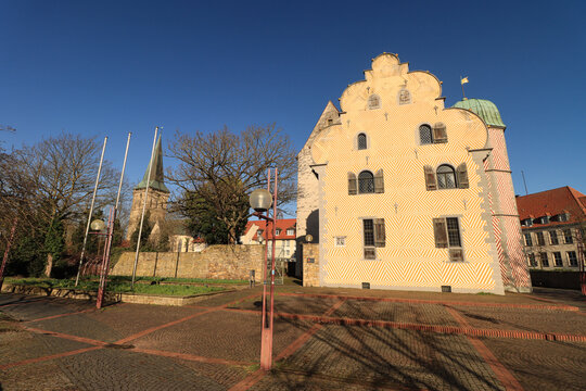 Osnabr&uuml;ck; Katharinenkirche und Ledenhof
