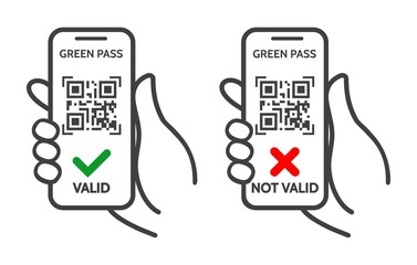 Green pass signs