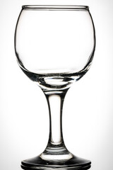 empty wine glass