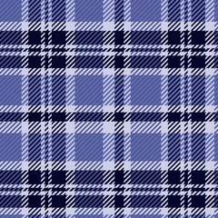 Cercles muraux Pantone 2022 very peri Plaid tartan checkered seamless pattern in very peri and blue. Great as fabric , texture, skirts and flannel shirt. 
