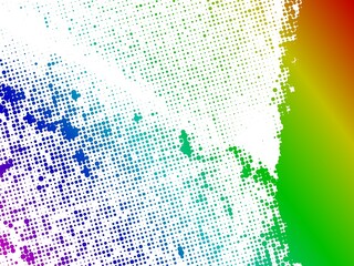 abstract background with halftone