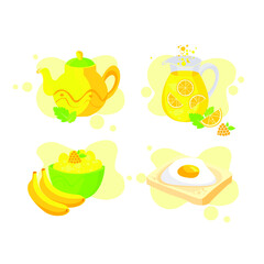 Healthy breakfast. Food. Morning.