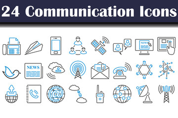 Communication Icon Set