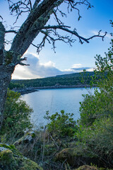 Lago Omodeo, territorio di Ardauli, provincia di Oristano, Sardegna