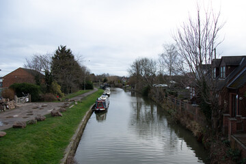 The Grand Union Canal, Loughborough, Leicestershire