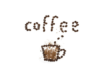 word from coffee beans