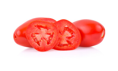  tomato on a white background