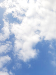 Obraz premium blue sky with clouds