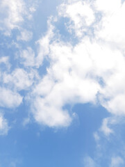 blue sky with clouds