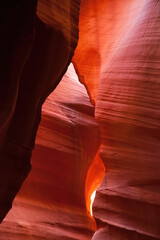 Colorful Abstraction in Stone from Antelope Canyon