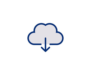 cloud download icon
