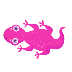 Vector illustration of cute animals on white background