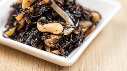 【料理】ひじきの煮物　おかず
