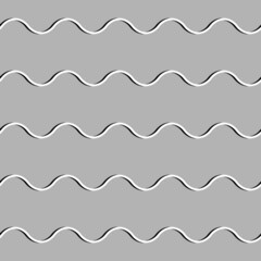 Gray line pattern horizontally. Lines in a row.