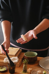 お鮨　握り　刺身