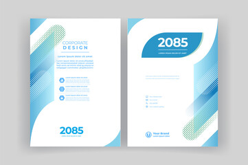 Template vector design for Book cover, Brochure, Annual Report, Magazine, Poster, Corporate Presentation, Portfolio, Flyer, layout.
