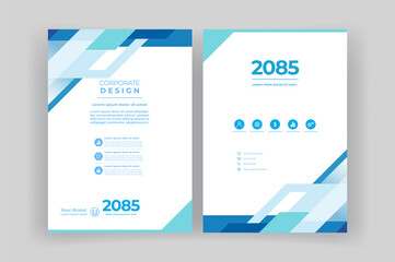 Template vector design for Book cover, Brochure, Annual Report, Magazine, Poster, Corporate Presentation, Portfolio, Flyer, layout.
